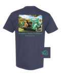 Dogs in Truck Youth Southern Down Outfitters Short Sleeve Tee