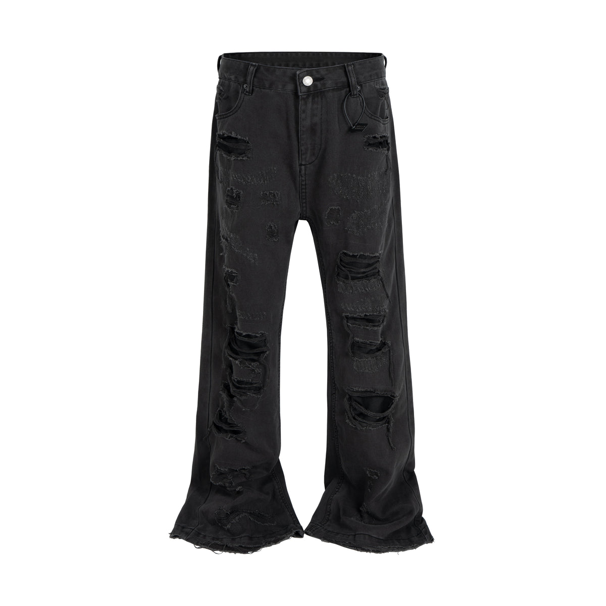 DARK DESTROYED DENIM