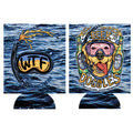 Beer Doggles Koozie WTF Nauti Lite Lager- What The Fin
