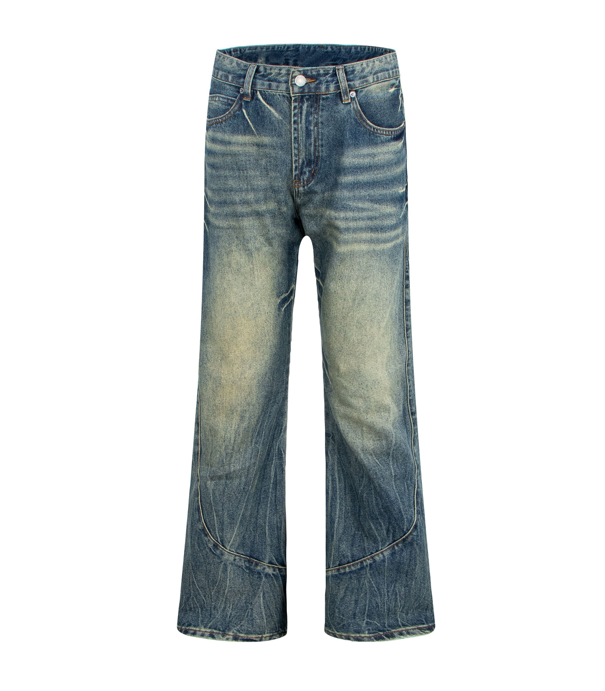 SUNFADE PANEL DENIM