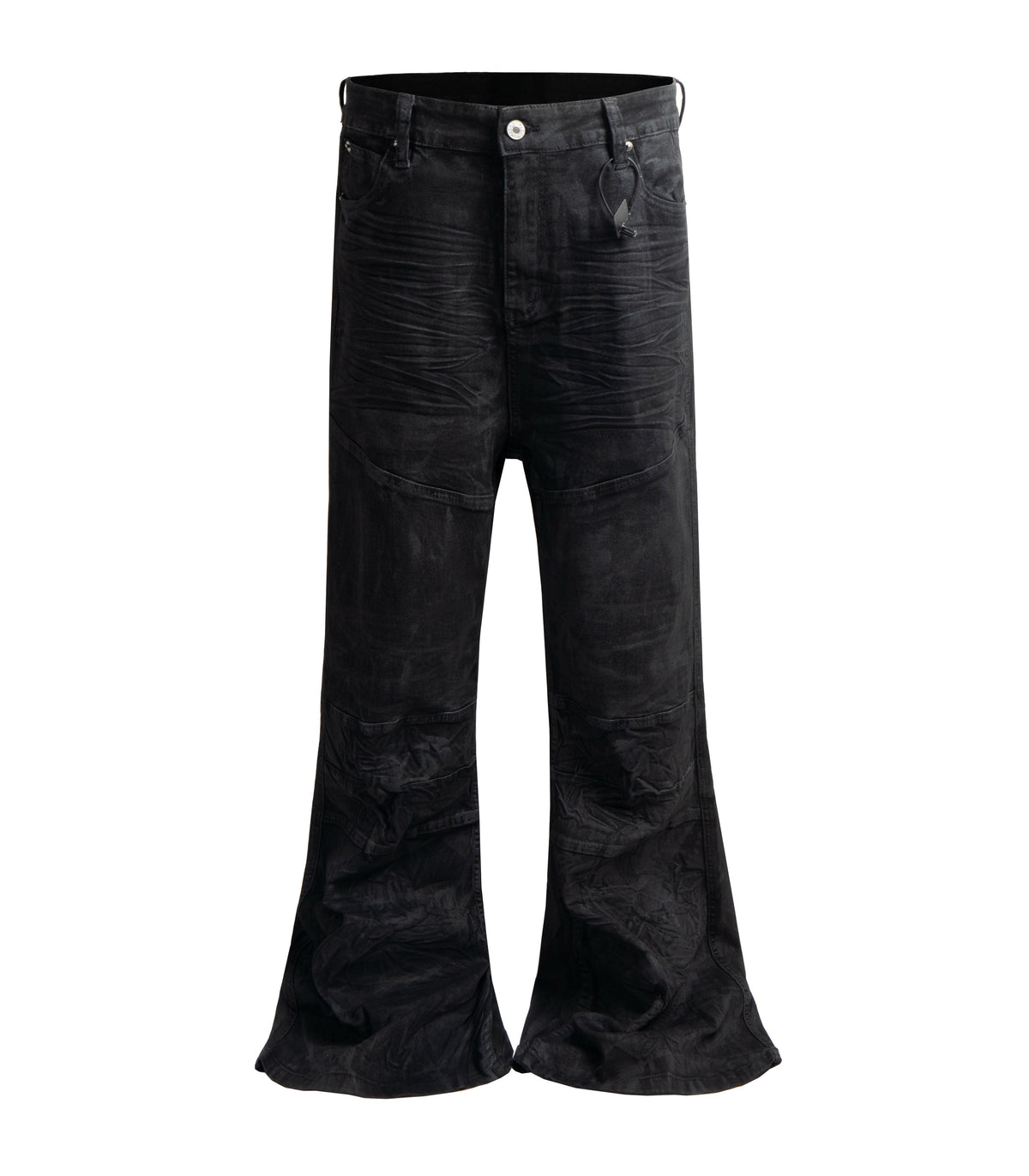 DOUBLE KNEE FLARE DENIM