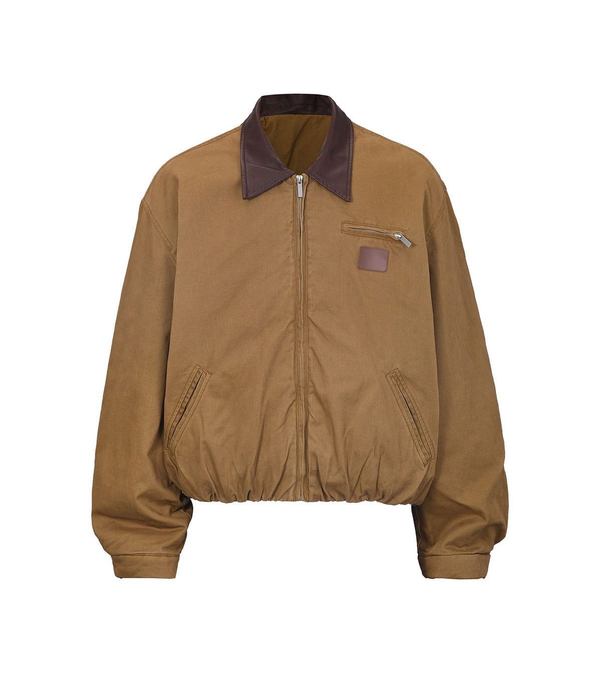 BROWN VINTAGE HUNTERS JACKET