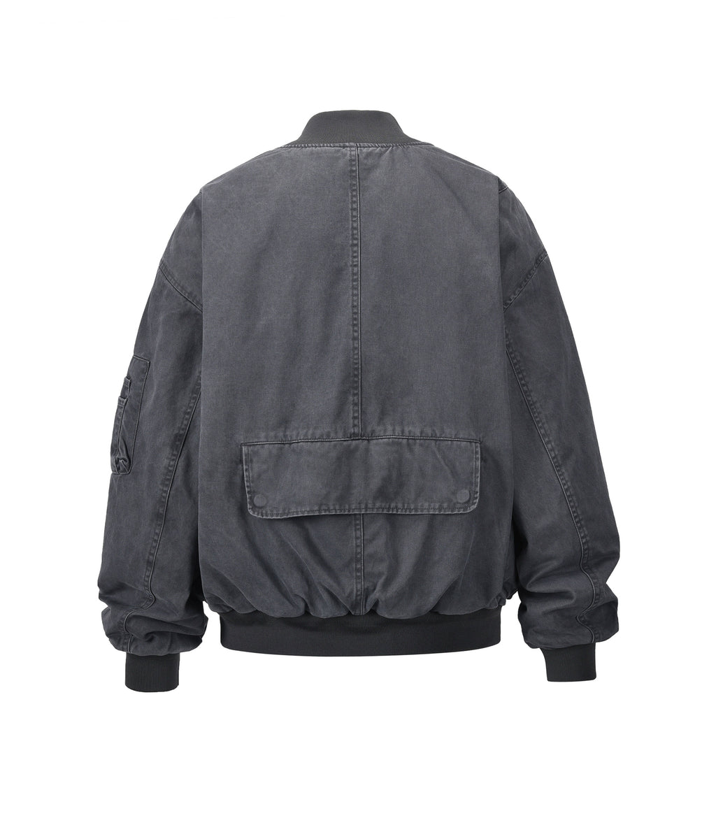 VINTAGE BOMBER JACKET MA1 [BLACK]