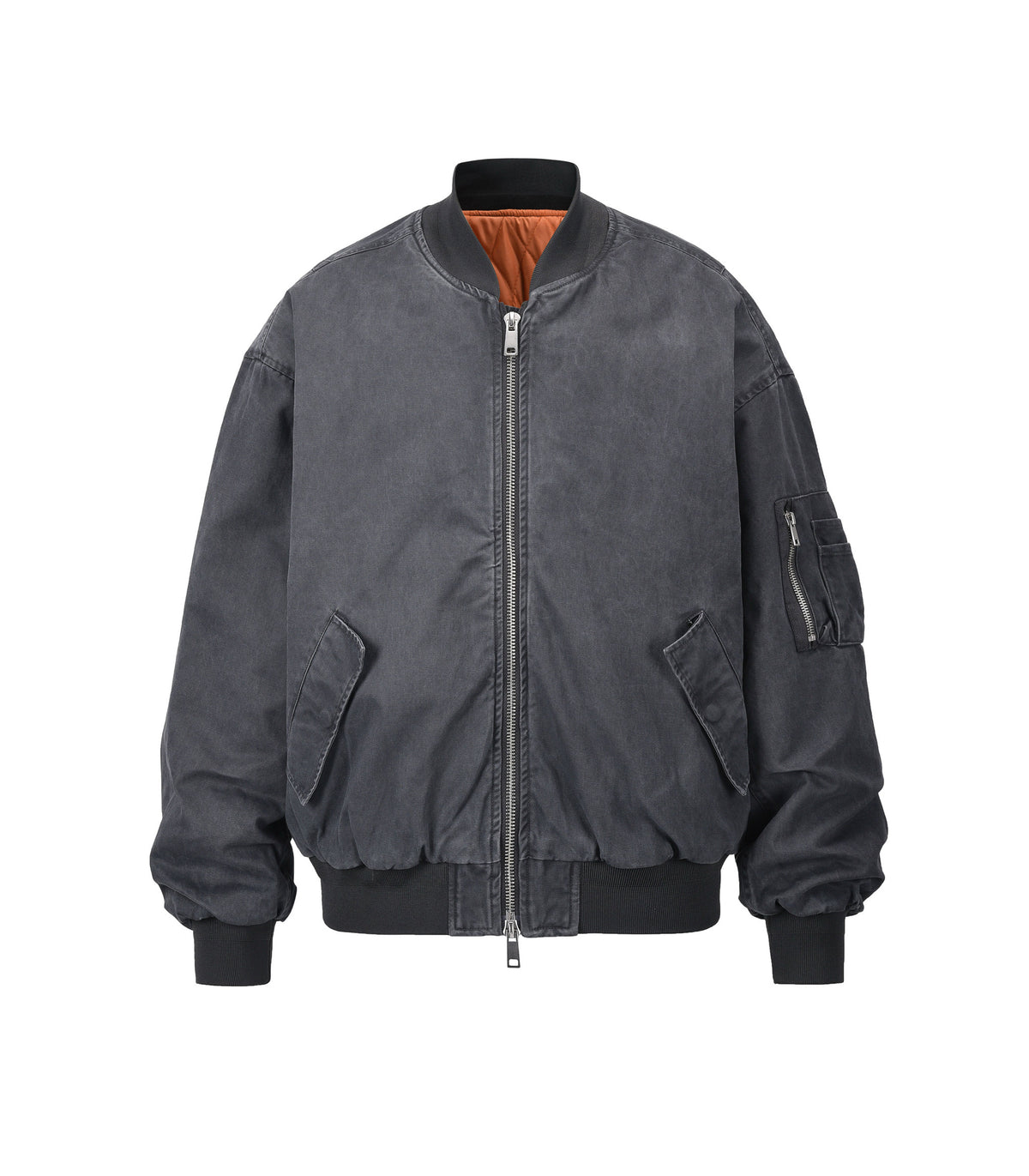 VINTAGE BOMBER JACKET MA1 [BLACK]