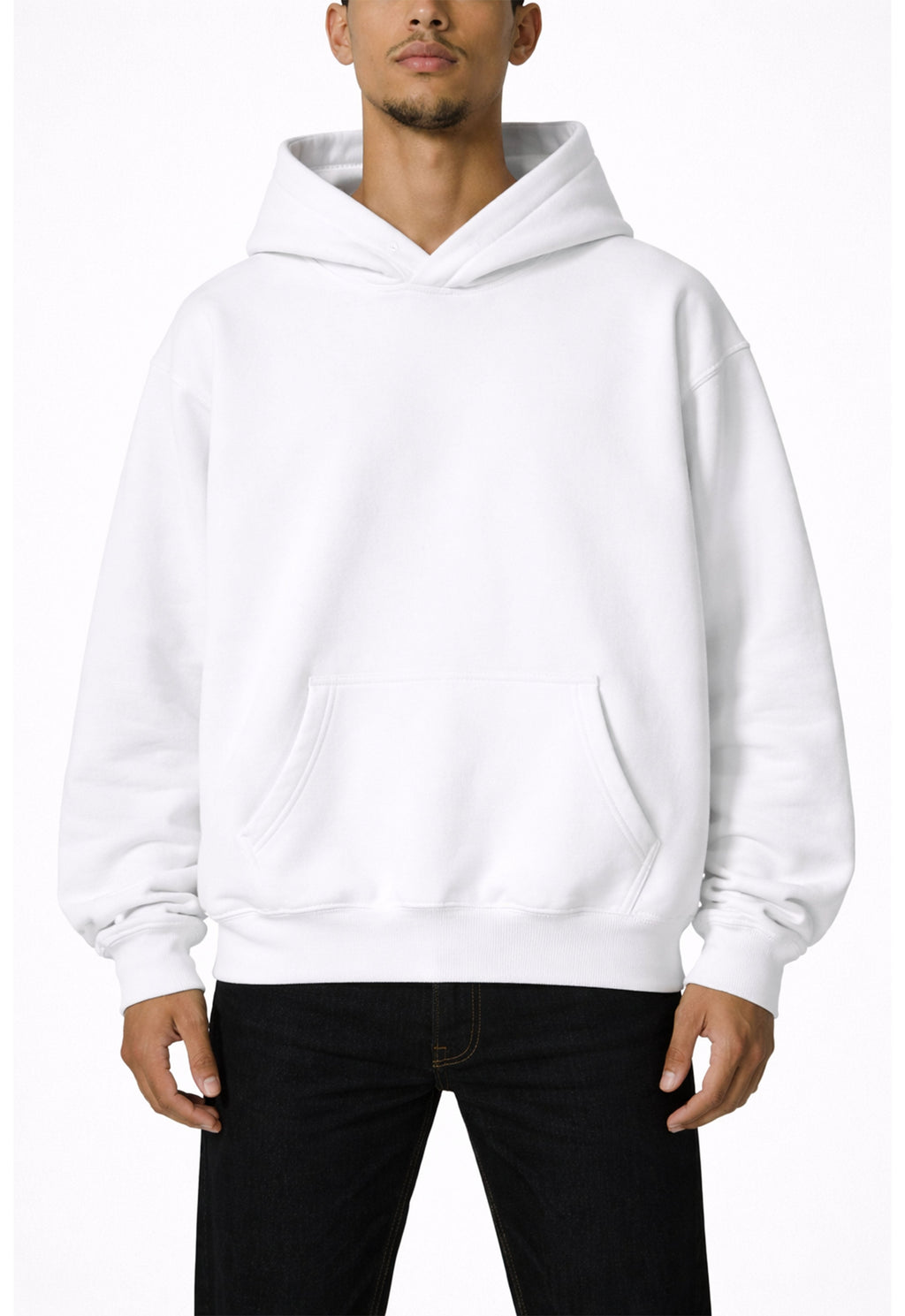 WHITE HOODIE