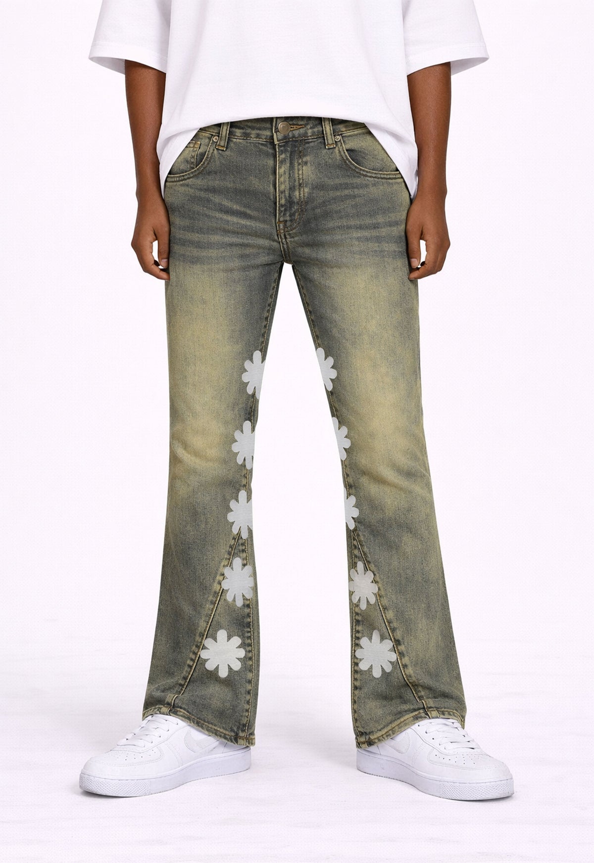 VINTAGE ASTERISK FLARE DENIM