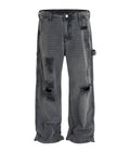 DISTRESSED CARGO DENIM