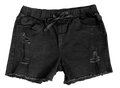 Cut Off Shorts - Black - Southern Couture
