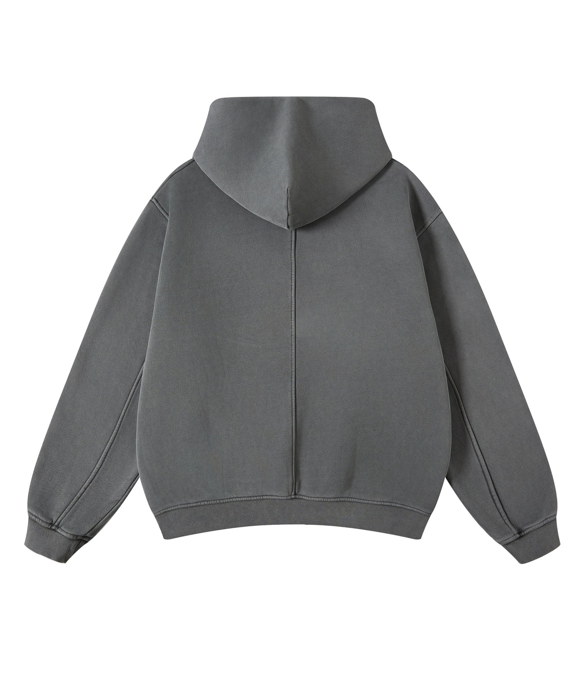 GREY VINTAGE HOODIE