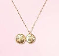 Aries Hidden Message Locket March 21- April 19 Laura Janelle Necklace Forever bold forever fearless 18in with 3in extender