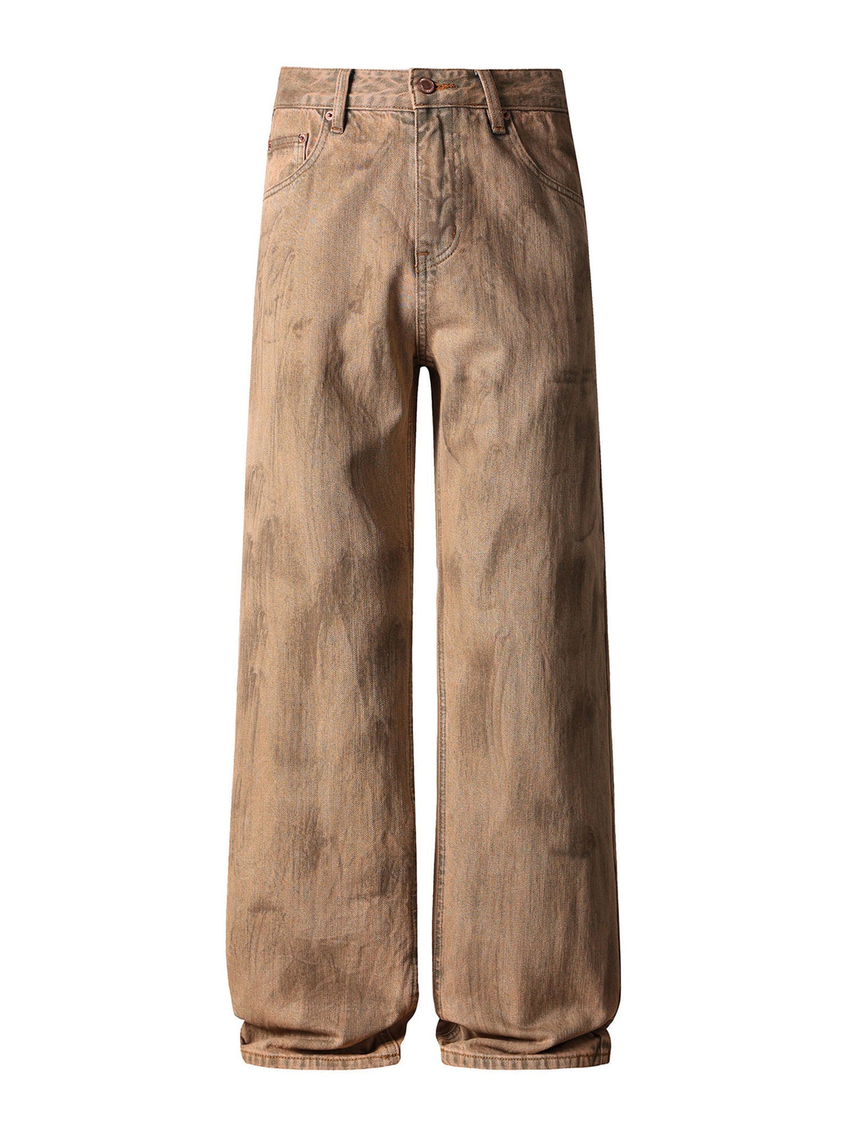 TAN RELAXED DENIM